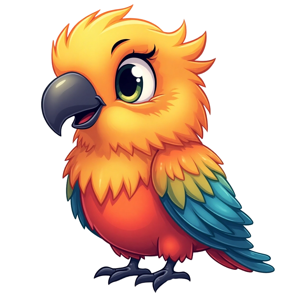 Colorful Parrot Illustration